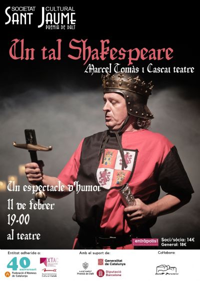 UN TAL SHAKESPEARE -Marcel Tomàs i Cascai teatre